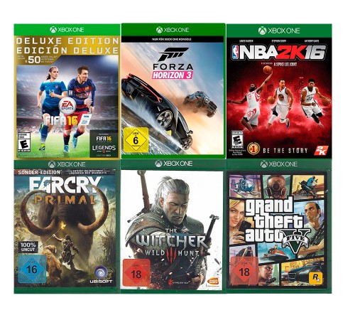 Xbox One Spielesammlung (6 stück) nr.64