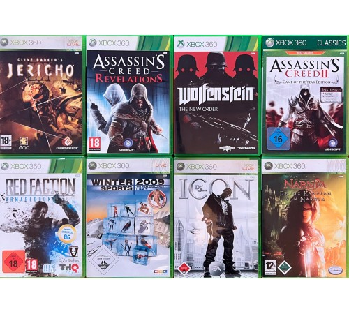 Xbox 360 Spielesammlung (8 stück) nr.61