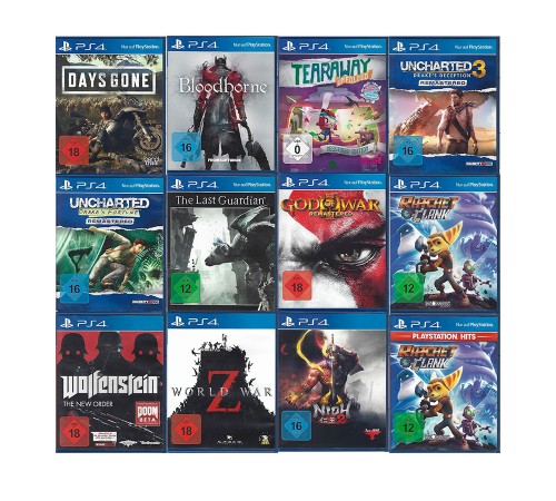 PlayStation 4 Spielesammlung (12 stück) nr.66