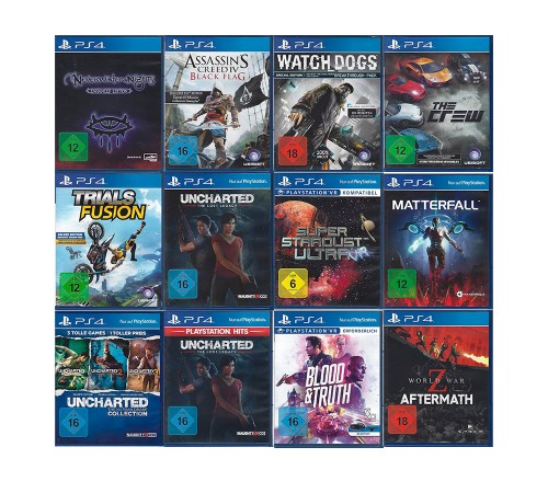 PlayStation 4 Spielesammlung (12 stück) nr.67