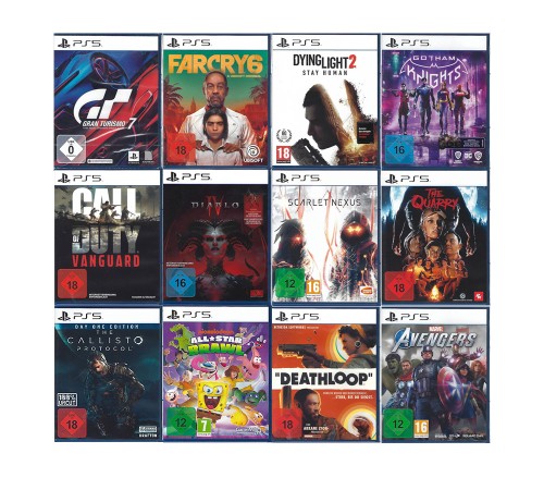 PlayStation 5 Spielesammlung (12 stück) nr.65