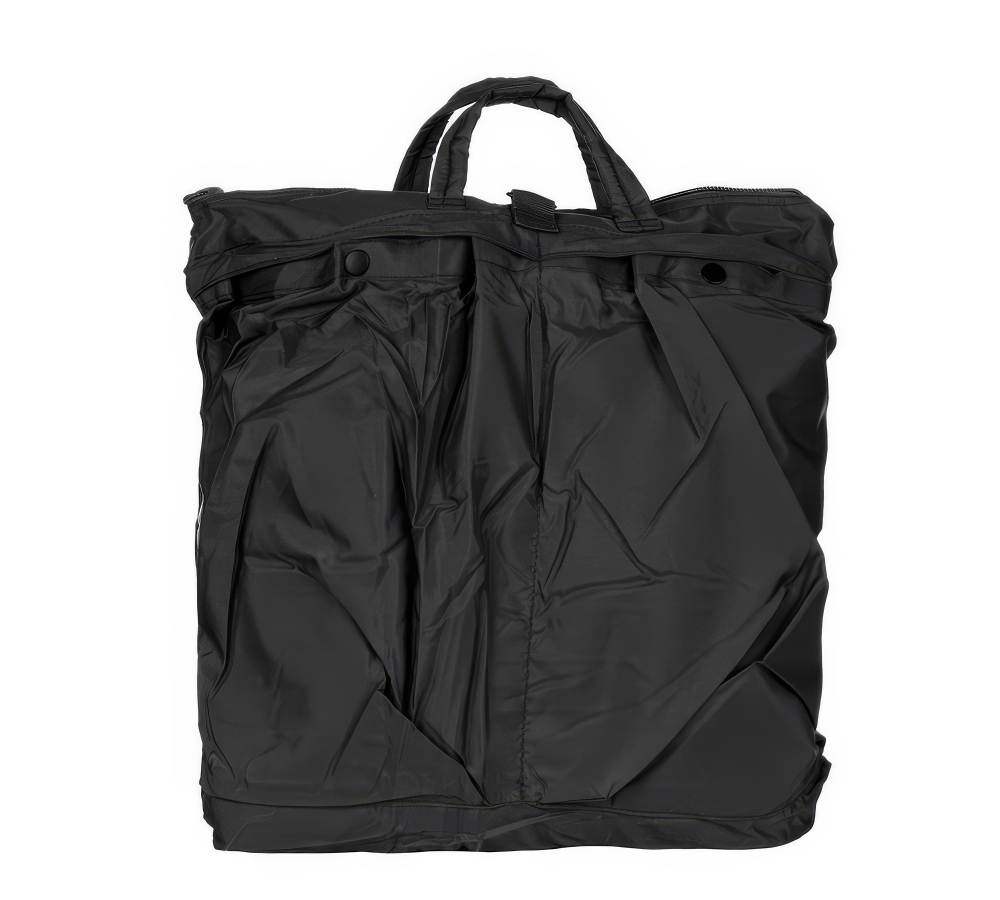 Helmtasche, Nylon, gepolstert, 45×45 cm, schwarz, VanOs