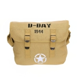 Brašna přes rameno "D-Day 1944", outdoor, plátno, písková, Fostex WWII Series