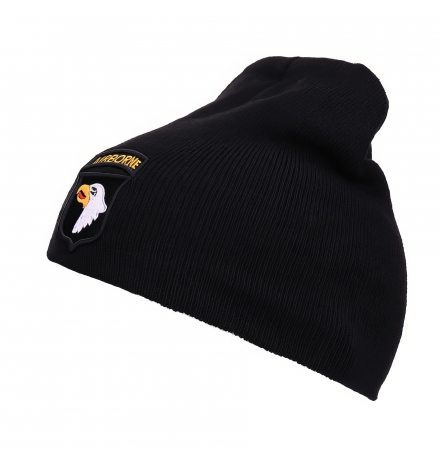 Čepice Beanie 101st Airborne – černá, Fostex Garments