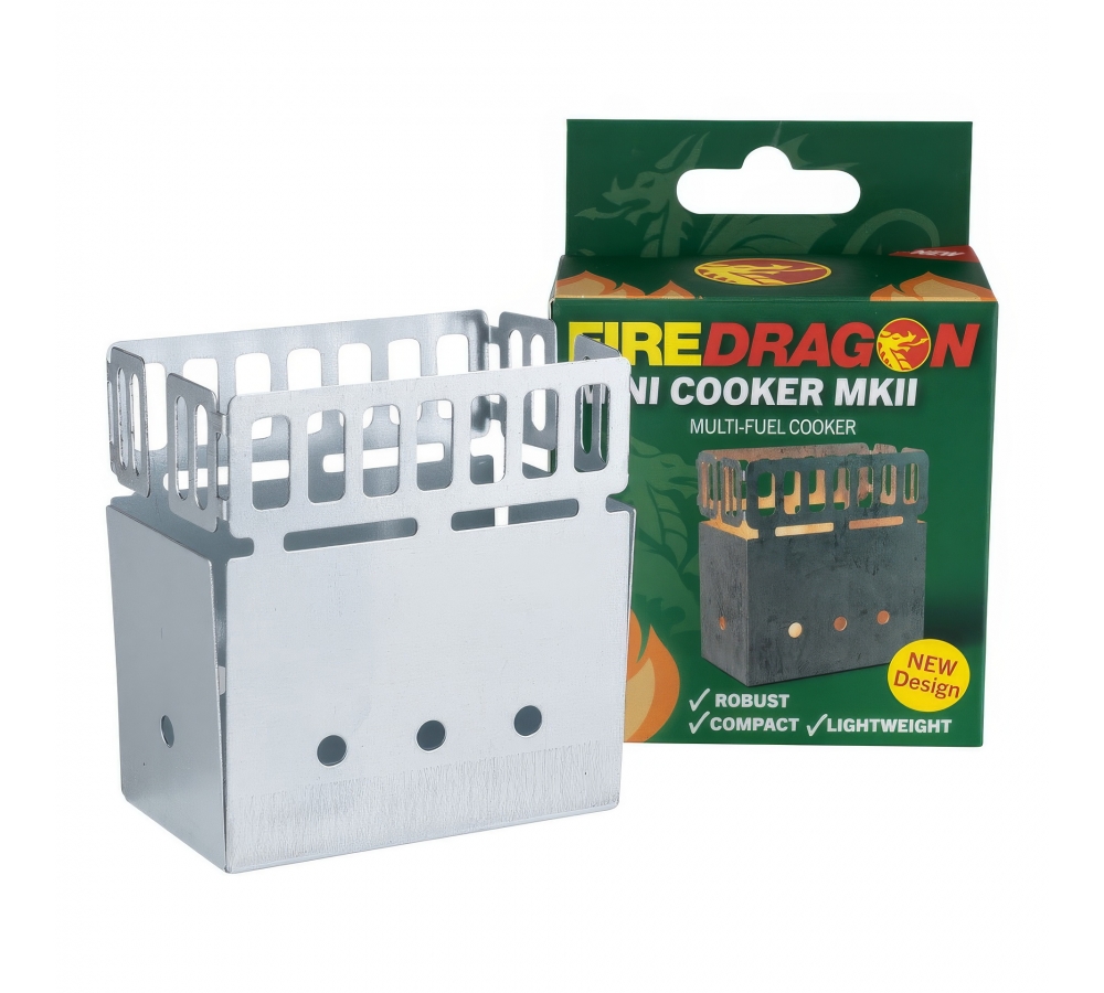 Mini vařič "FireDragon MK2", skládací, outdoor, hliník, BCB