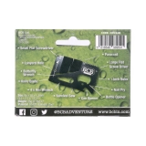 Multitool "Pocket Survival Tool", Edelstahl, Lederetui, schwarz, BCB