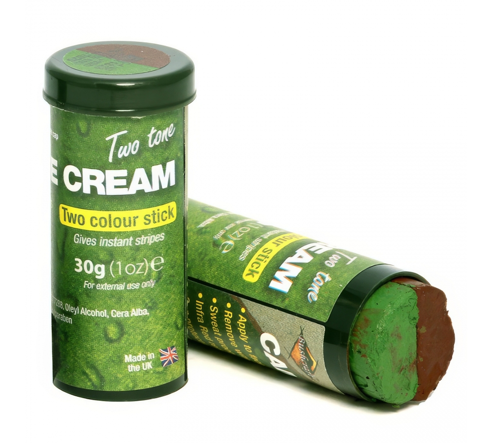 Camouflage Cream Stick "BCB Camo Stick", Outdoor, Braun/Grün, BCB