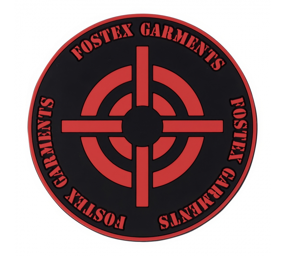 PVC‑Untersetzer, rund 10 cm, 4 mm, Fostex Garments