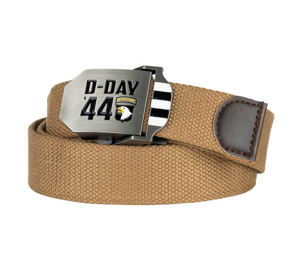 Opasek "D-Day 1944", 101st Airborne, coyote, Fostex