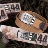 Opasek "D-Day 1944", 101st Airborne, coyote, Fostex