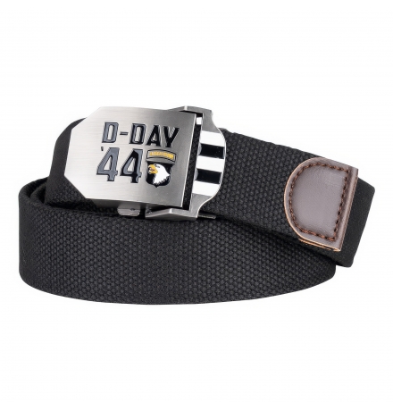 Opasek "D-Day 1944", 101st Airborne, černý, Fostex