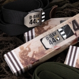 Opasek "D-Day 1944", 101st Airborne, černý, Fostex