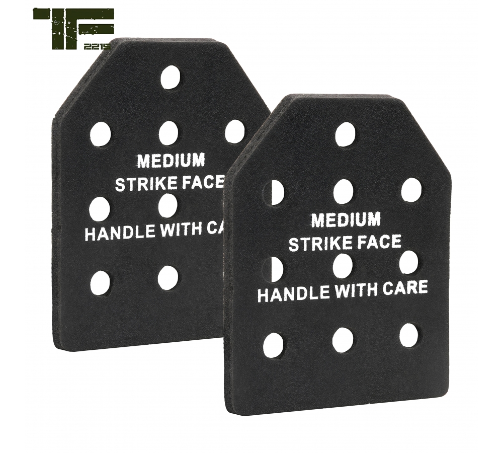 Task Force 2215® Dummy Foam Plates (2 Stück), XPE-Schaum, Schwarz