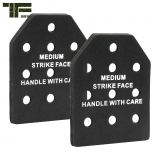 Task Force 2215® Dummy Foam Plates (2 Stück), XPE-Schaum, Schwarz