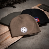 Čepice Beanie Allied Star – olivová, Fostex Garments