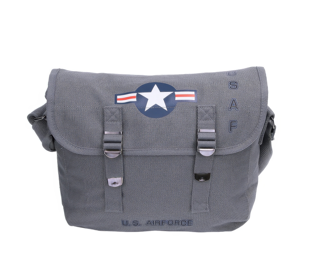 Plátěná Taška "Fostex WWII Series", Outdoor, US Air Force (šedá), 10 L, 415 g, BCB
