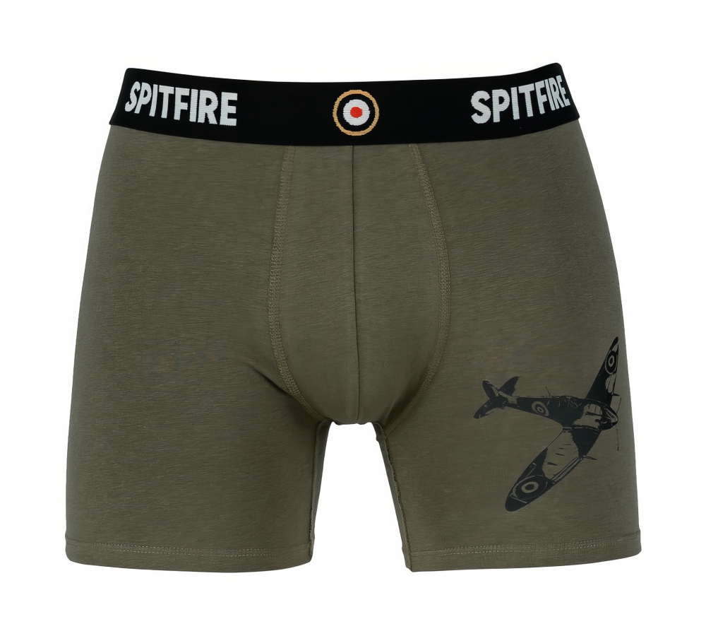 Boxerky "Spitfire", bavlna/elastan, černé, Fostex Garments