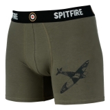 Boxerky "Spitfire", bavlna/elastan, černé, Fostex Garments