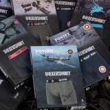 Boxerky "Spitfire", bavlna/elastan, černé, Fostex Garments