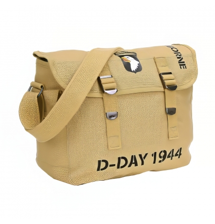 Brašna přes rameno "101st Airborne D-Day 1944", Outdoor, plátno, písková, Fostex WWII Series