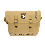 Brašna přes rameno "101st Airborne D-Day 1944", Outdoor, plátno, písková, Fostex WWII Series