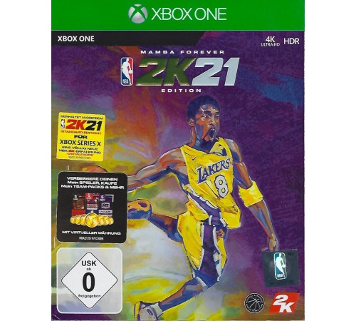 NBA 2K21 - Mamba Forever Edition Xbox One